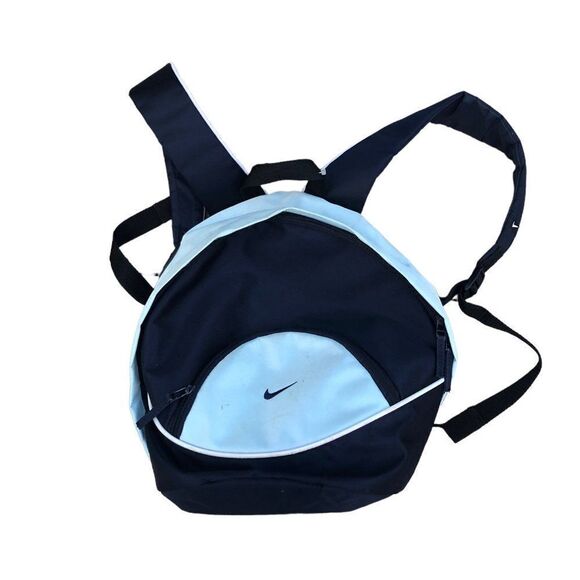 Vintage Nike Bag Blue Knapsack - Picture 1 of 12